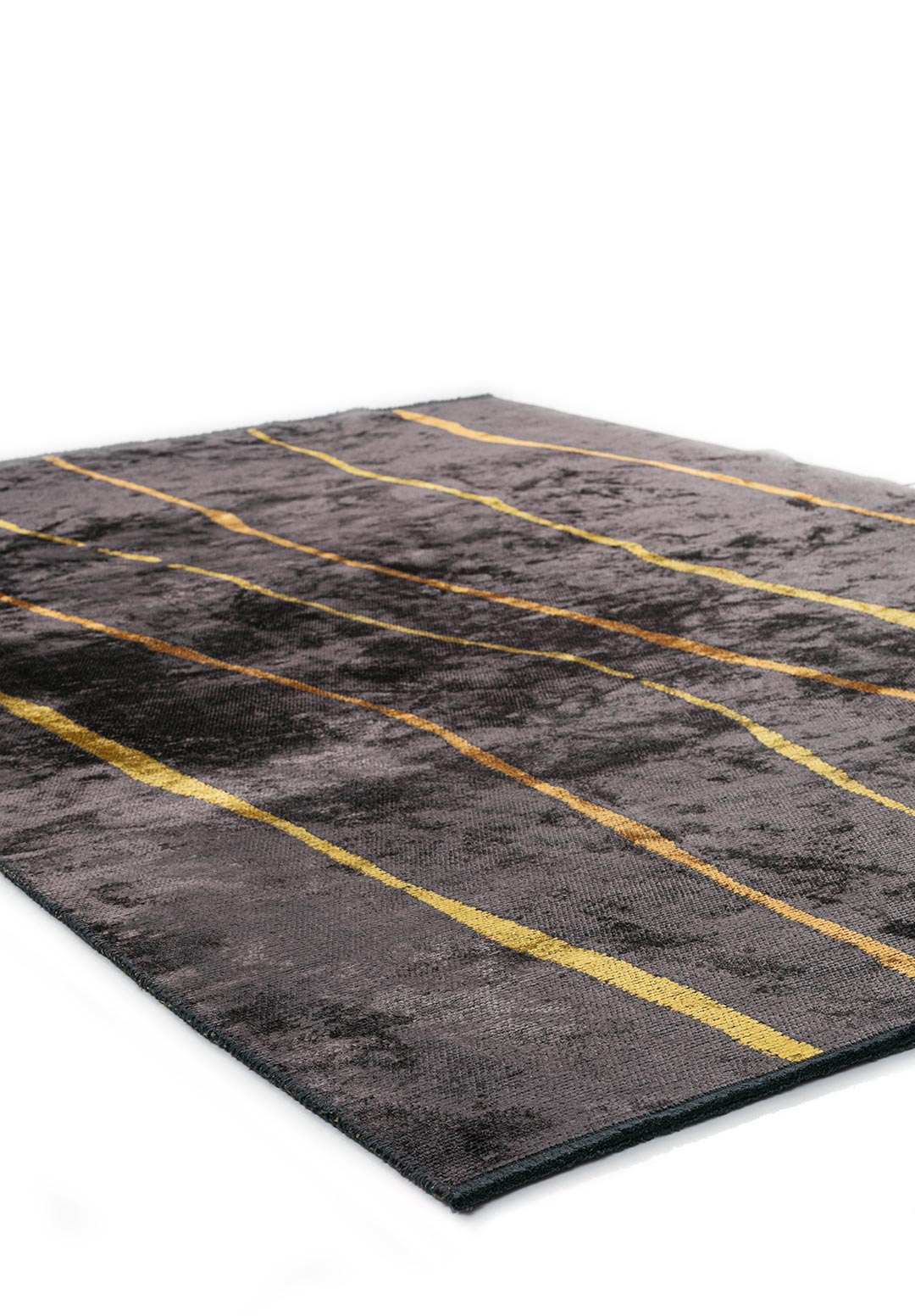 TRIBECA CHARCOAL - MUSTARD - YELLOW RUG - 4
