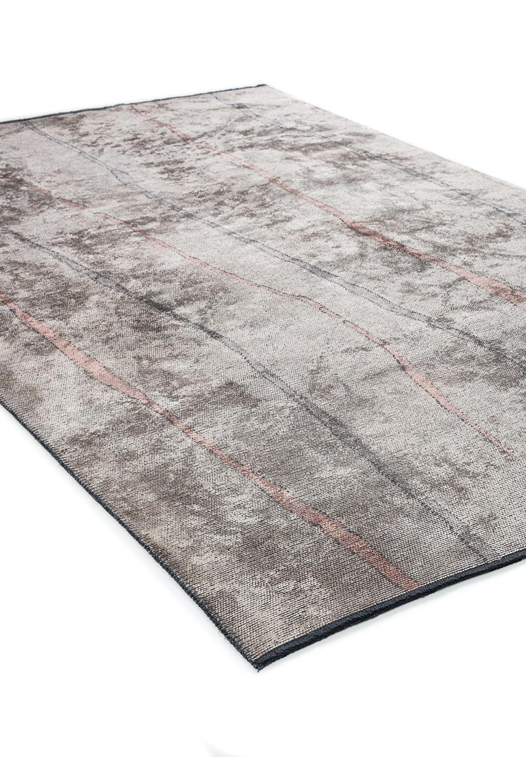 TRIBECA CREAM - GREY - COPPER RUG - 4