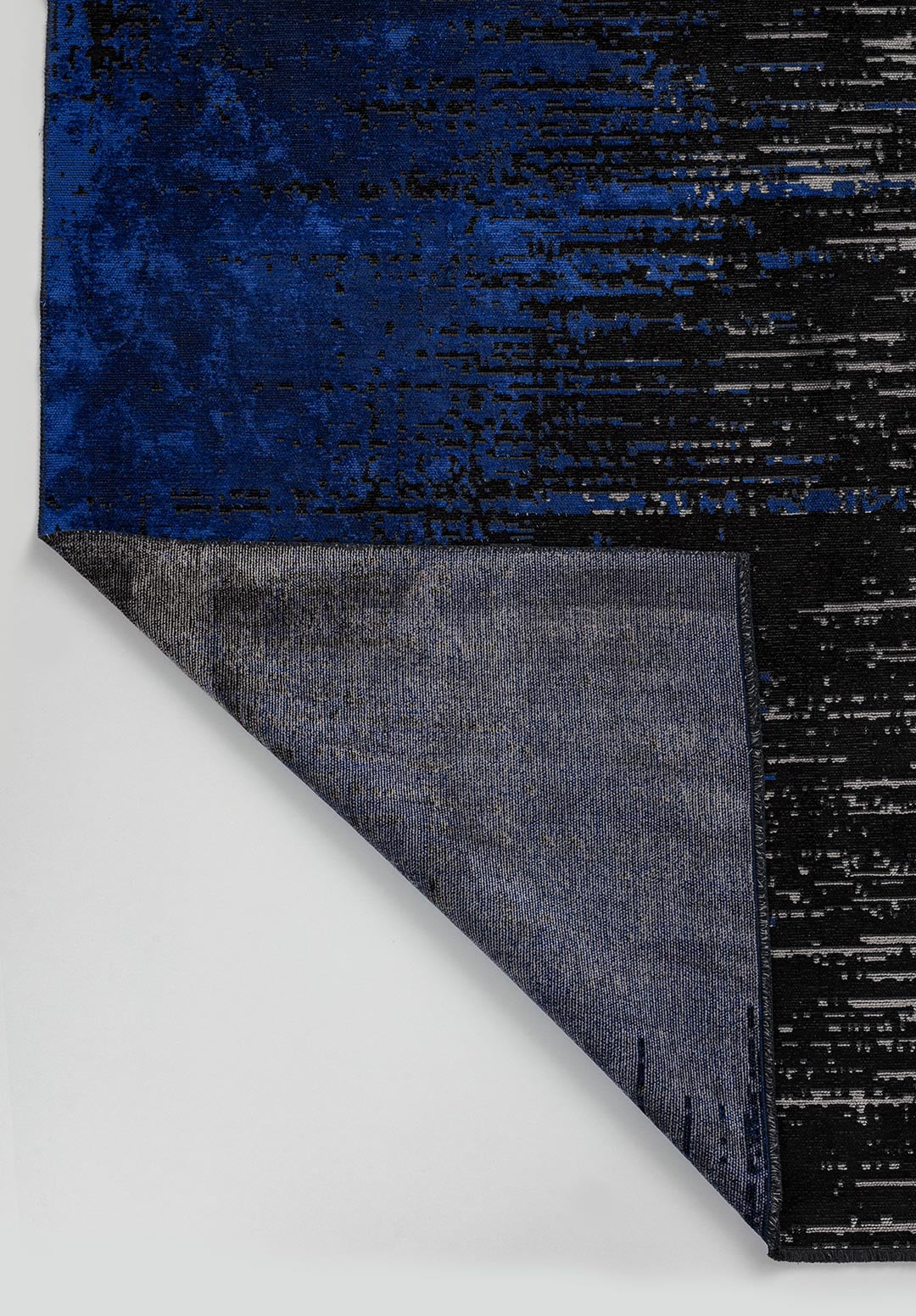 MURCIA BLACK - SAX BLUE - LIGHT GREY RUG - 3