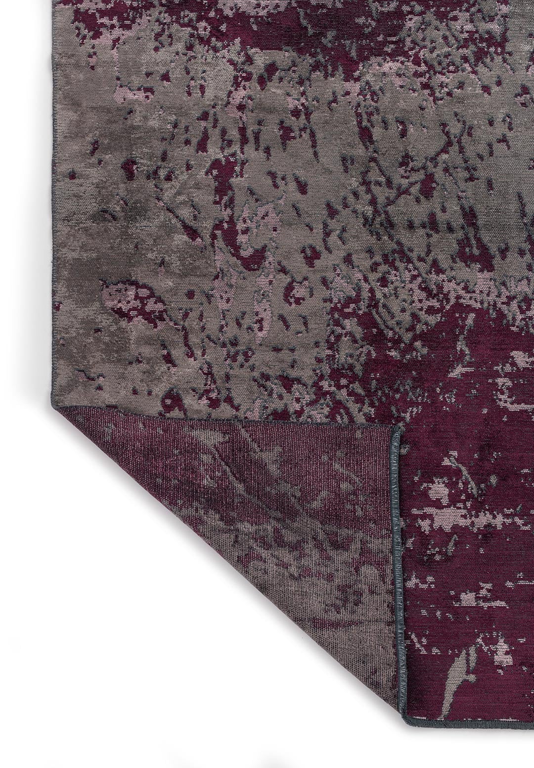 MALLORCA DARK DAMSON - DAMSON - DARK GREY RUG - 3