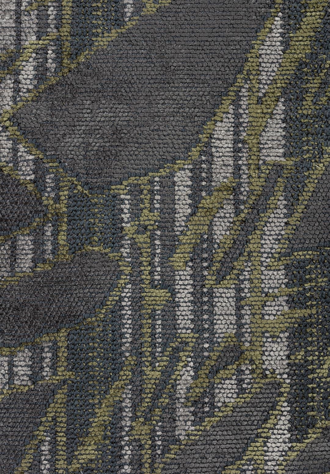 GRENOBLE GREEN - CHARCOAL - BEIGE RUG - 5