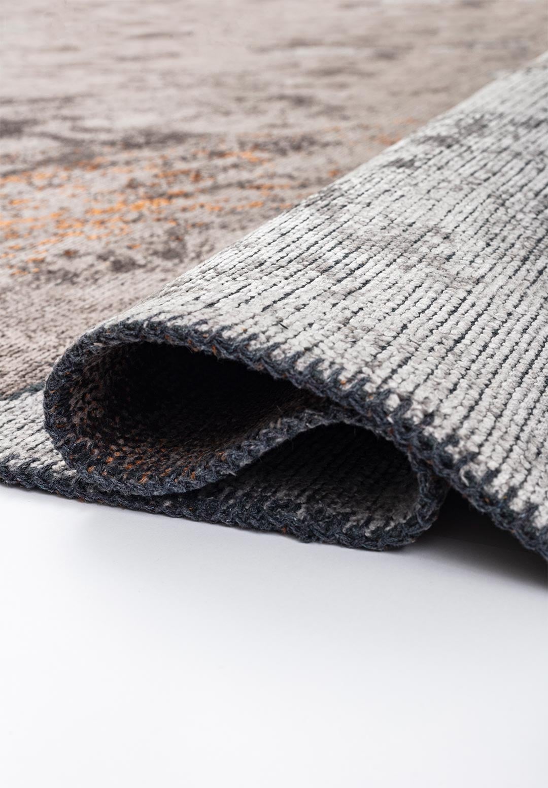 CANARIA TERRA - DARK GREY - LIGHT GREY RUG - 2