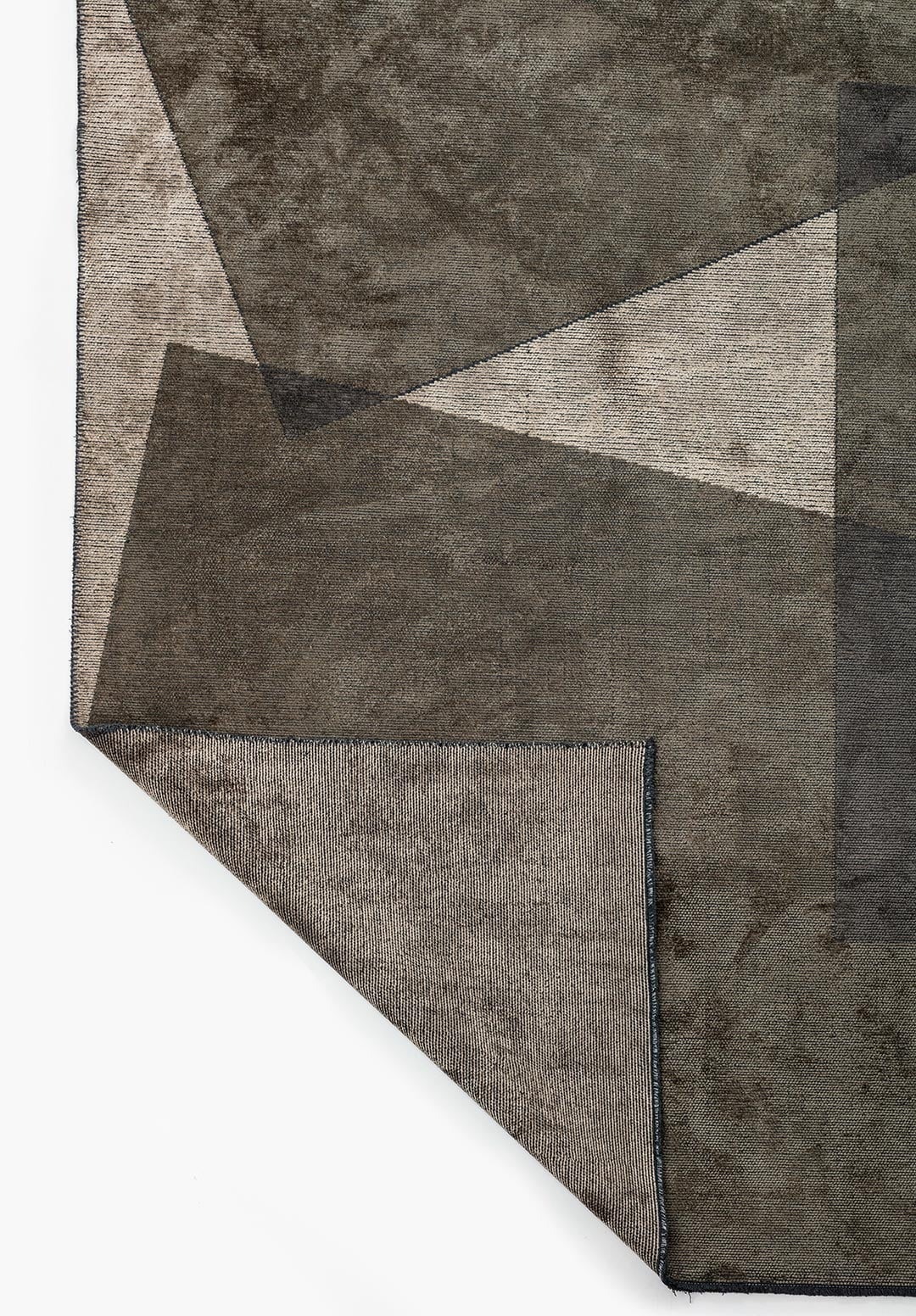SALZBURG ANTHRACITE - KHAKI - CREAM RUG - 3
