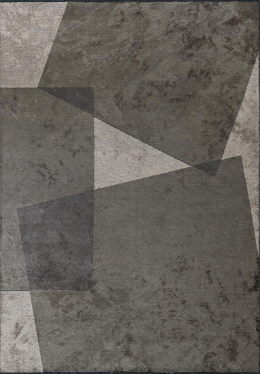 SALZBURG ANTHRACITE - KHAKI - CREAM RUG - 1