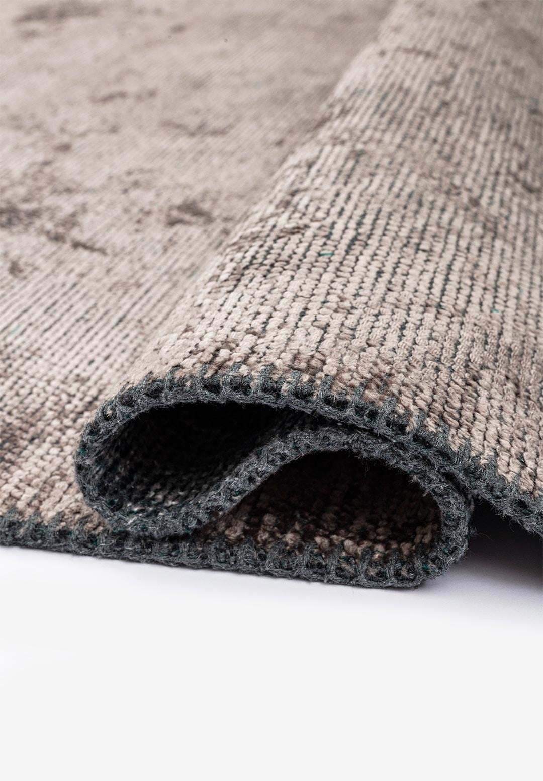 SALZBURG DARK TURQUOISE - DARK GREY - LIGHT GREY RUG - 2
