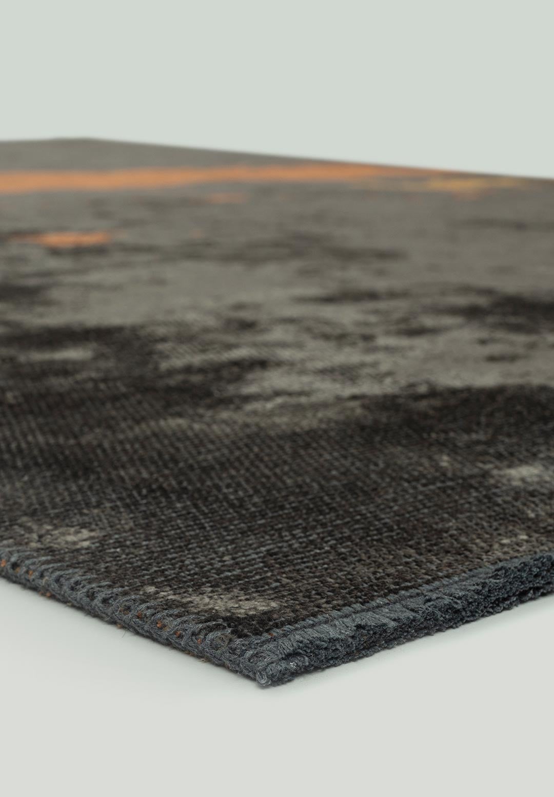 GRANADA TERRA - MUSTARD - ANTHRACITE RUG - 4