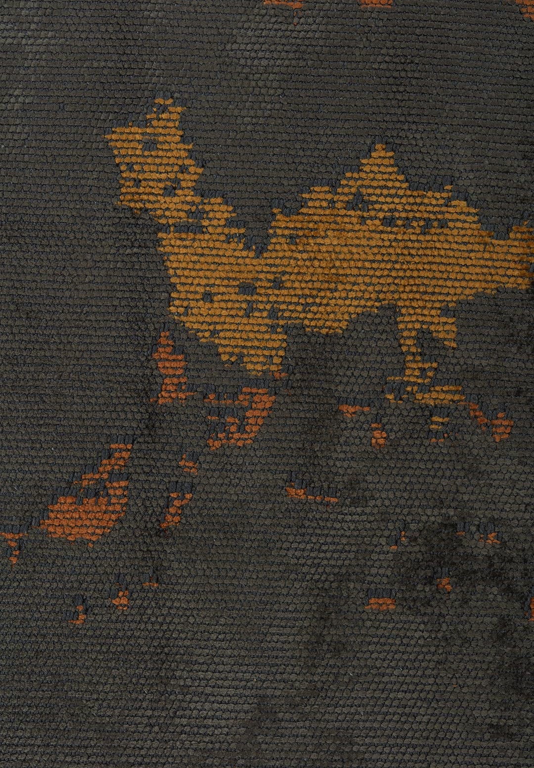 GRANADA TERRA - MUSTARD - ANTHRACITE RUG - 5