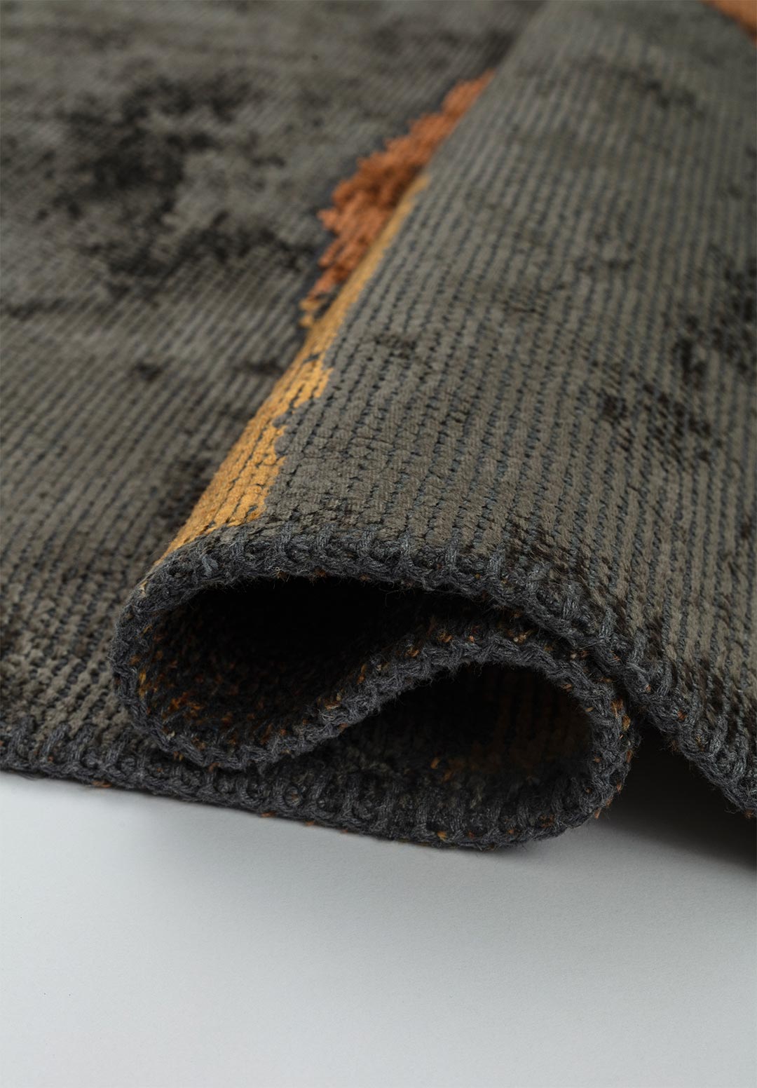 GRANADA TERRA - MUSTARD - ANTHRACITE RUG - 2