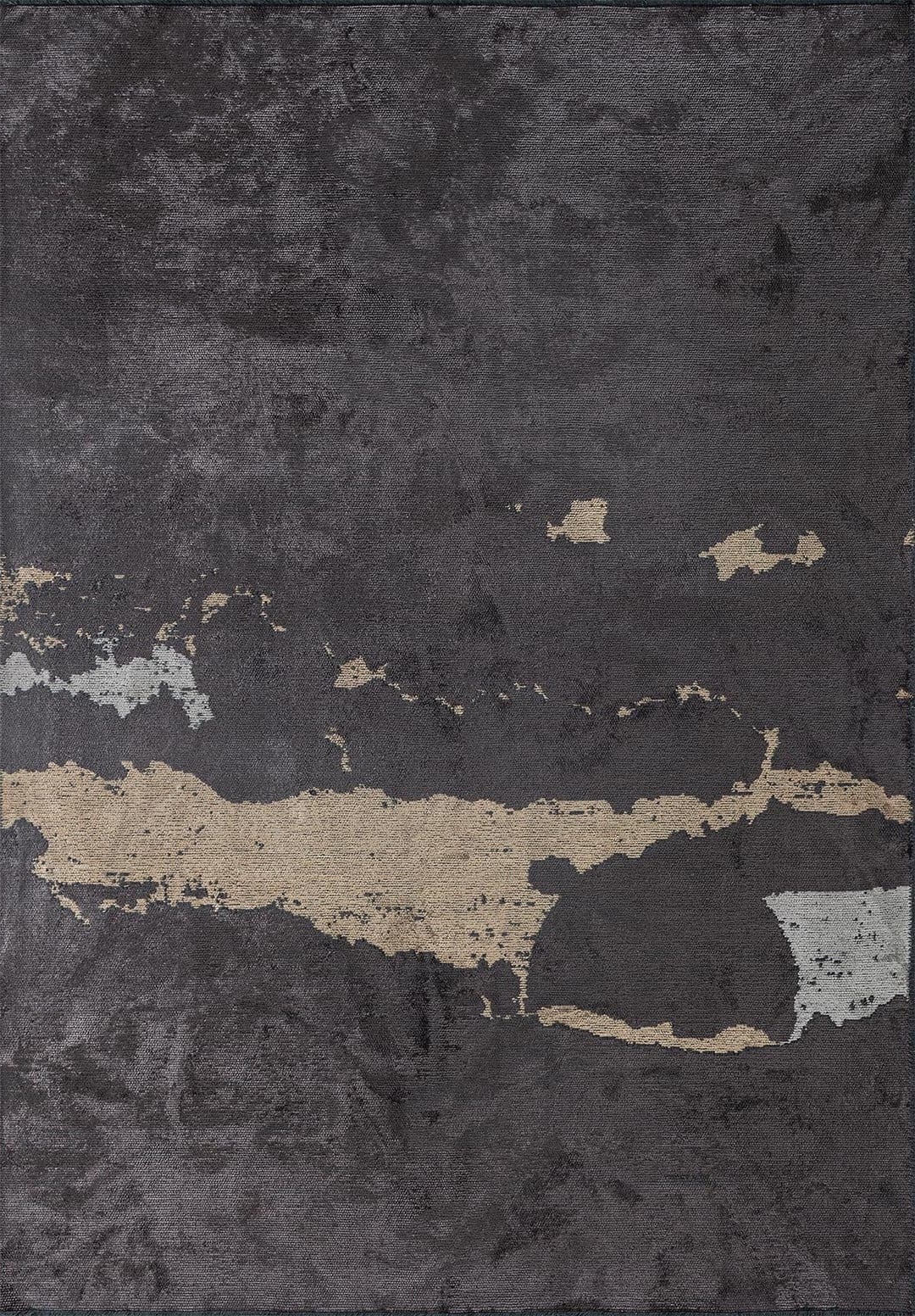 GRANADA DARK BEIGE - LIGHT GREY - CHARCOAL RUG - 1