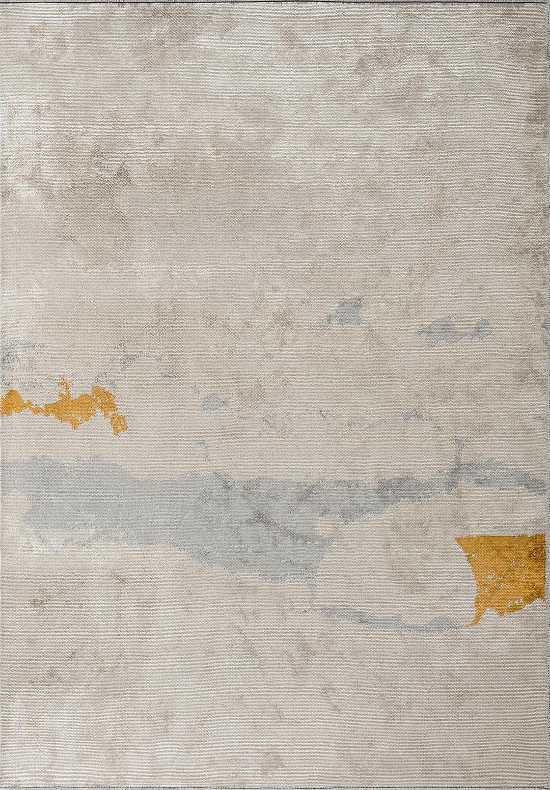 GRANADA LIGHT GREY - GOLD - ECRU RUG - 1