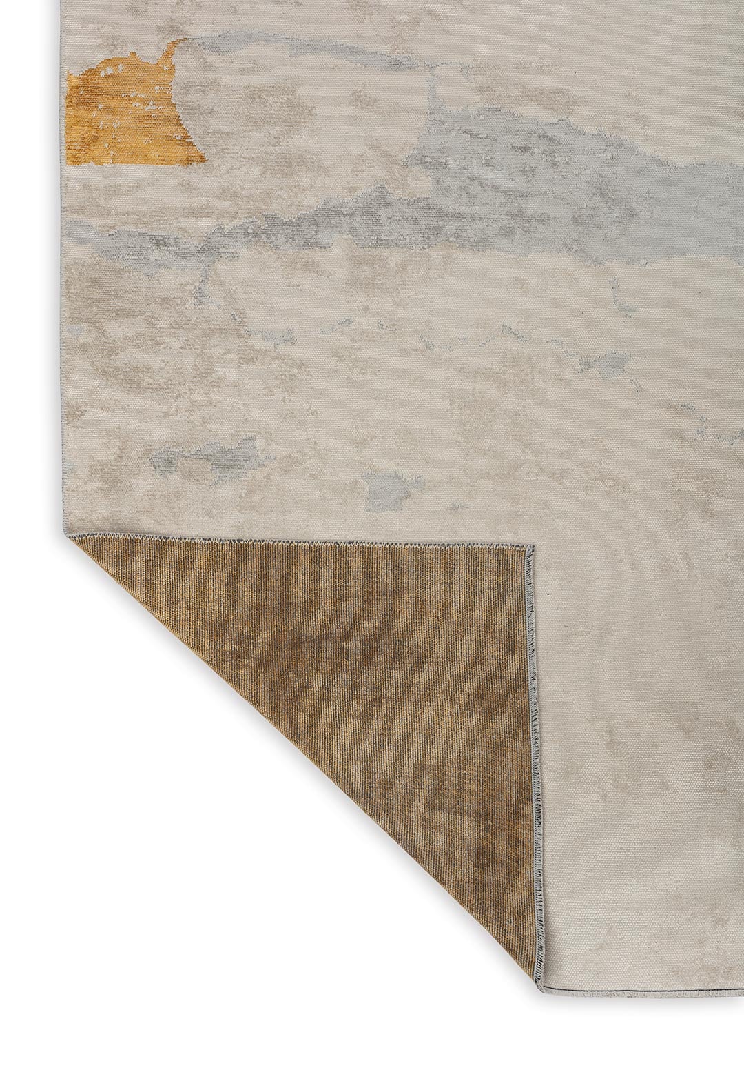 GRANADA LIGHT GREY - GOLD - ECRU RUG - 3