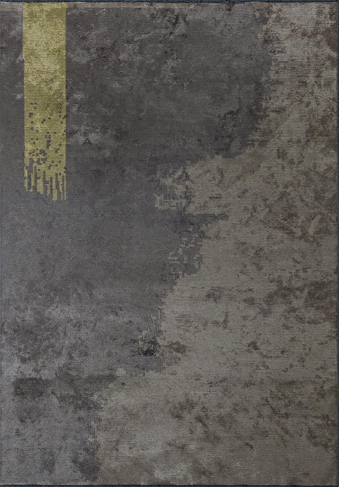 MONACO ANTHRACITE - GREEN - KHAKI RUG - 1