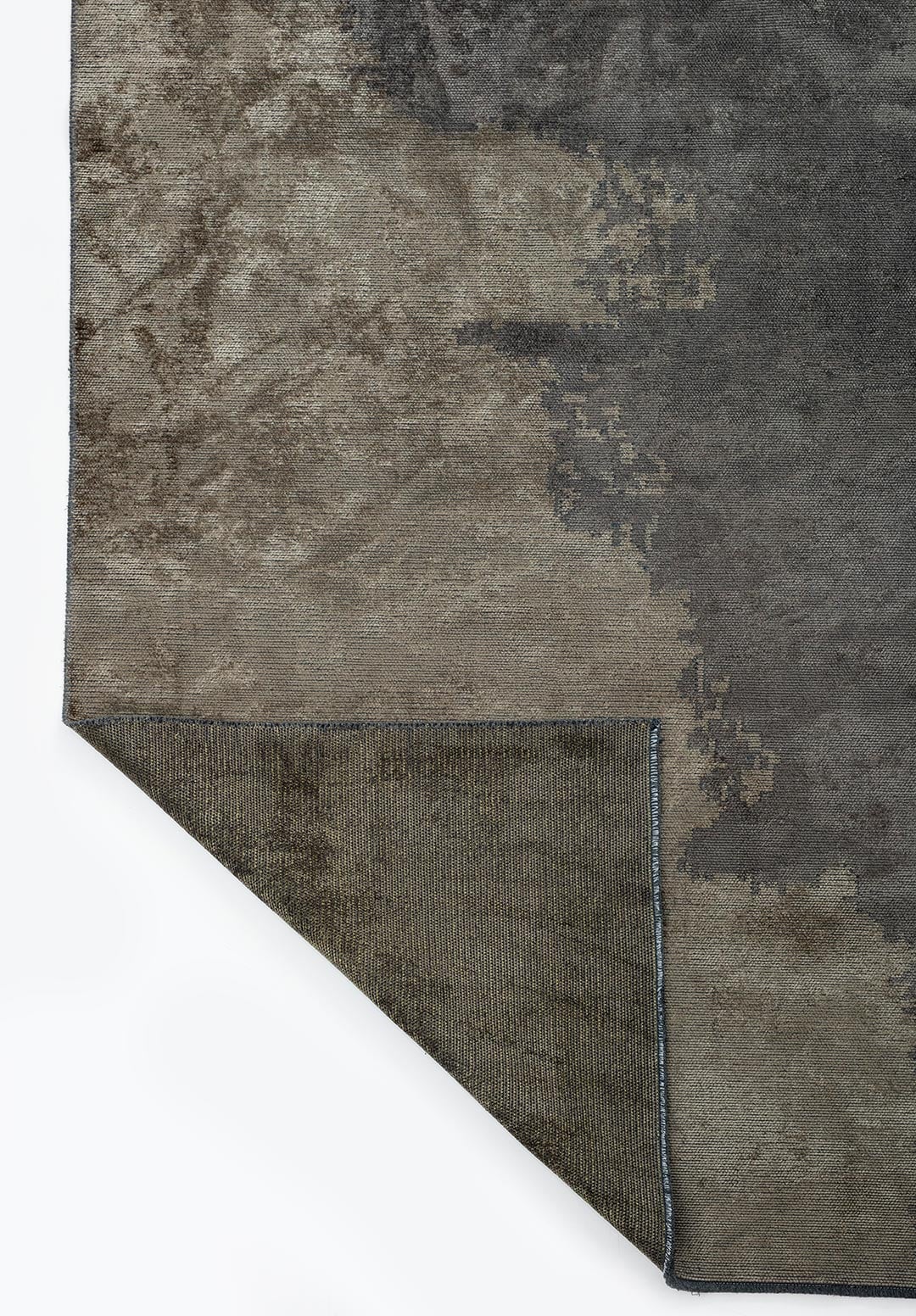 MONACO ANTHRACITE - GREEN - KHAKI RUG - 3