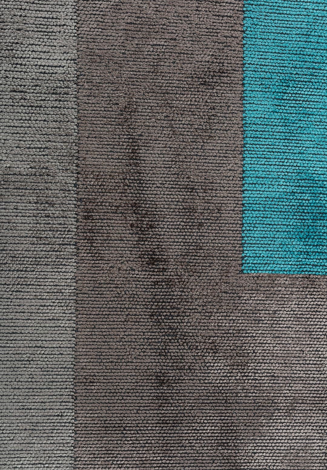 LYON TURQUOISE - DARK GREY - LIGHT GREY RUG - 5