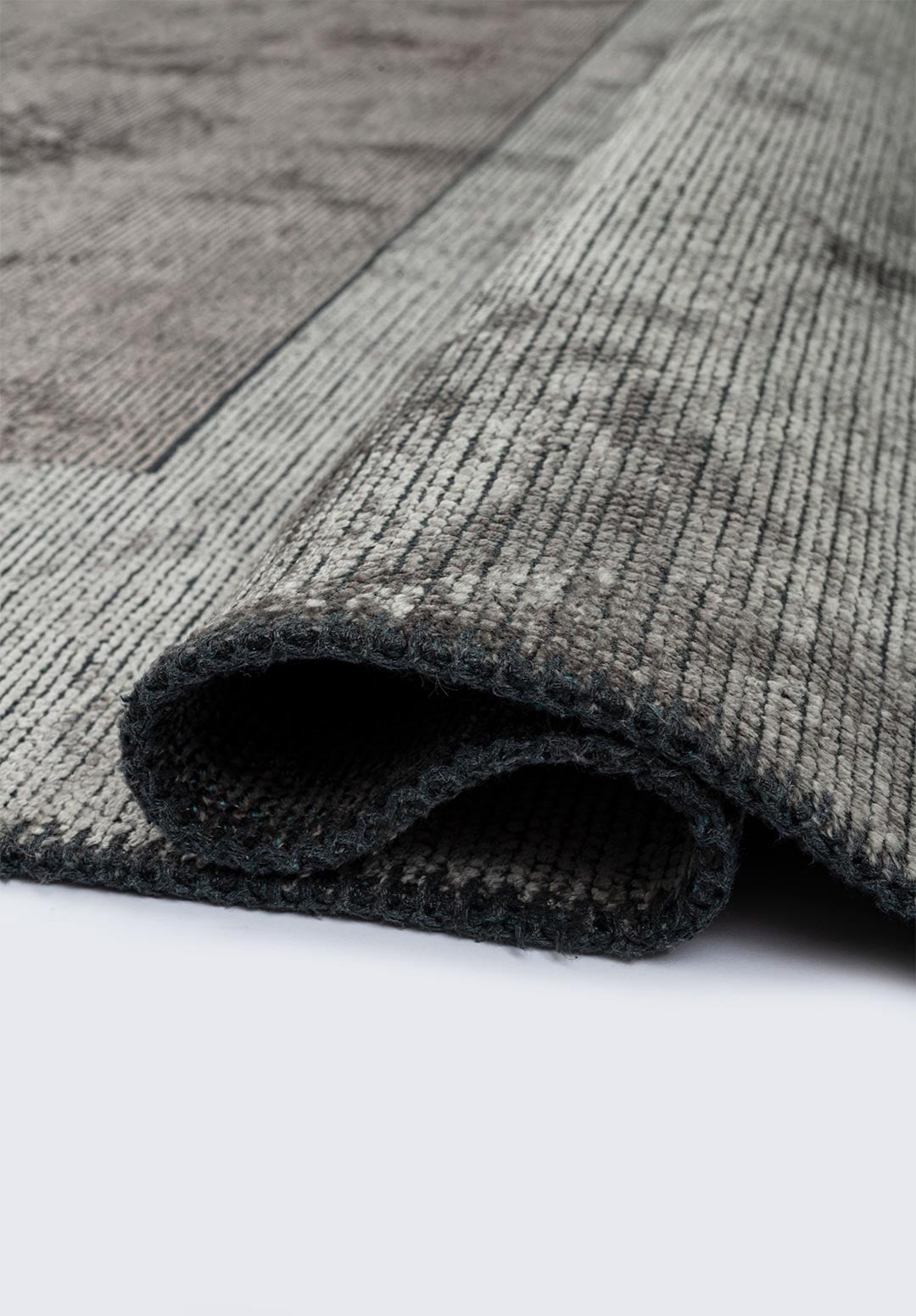 LYON TURQUOISE - DARK GREY - LIGHT GREY RUG - 2