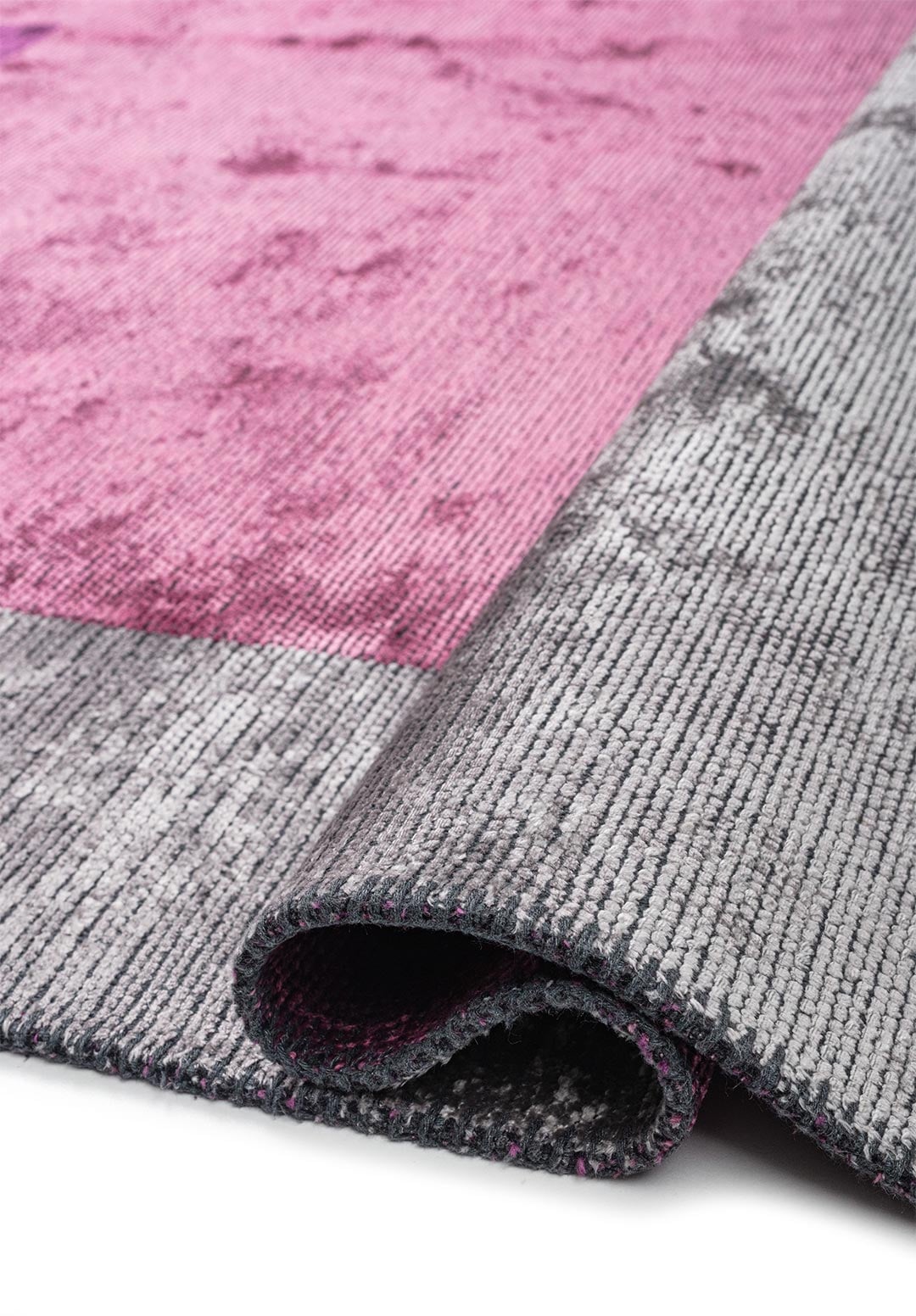 LYON PURPLE - PINK - LIGHT GREY RUG - 2