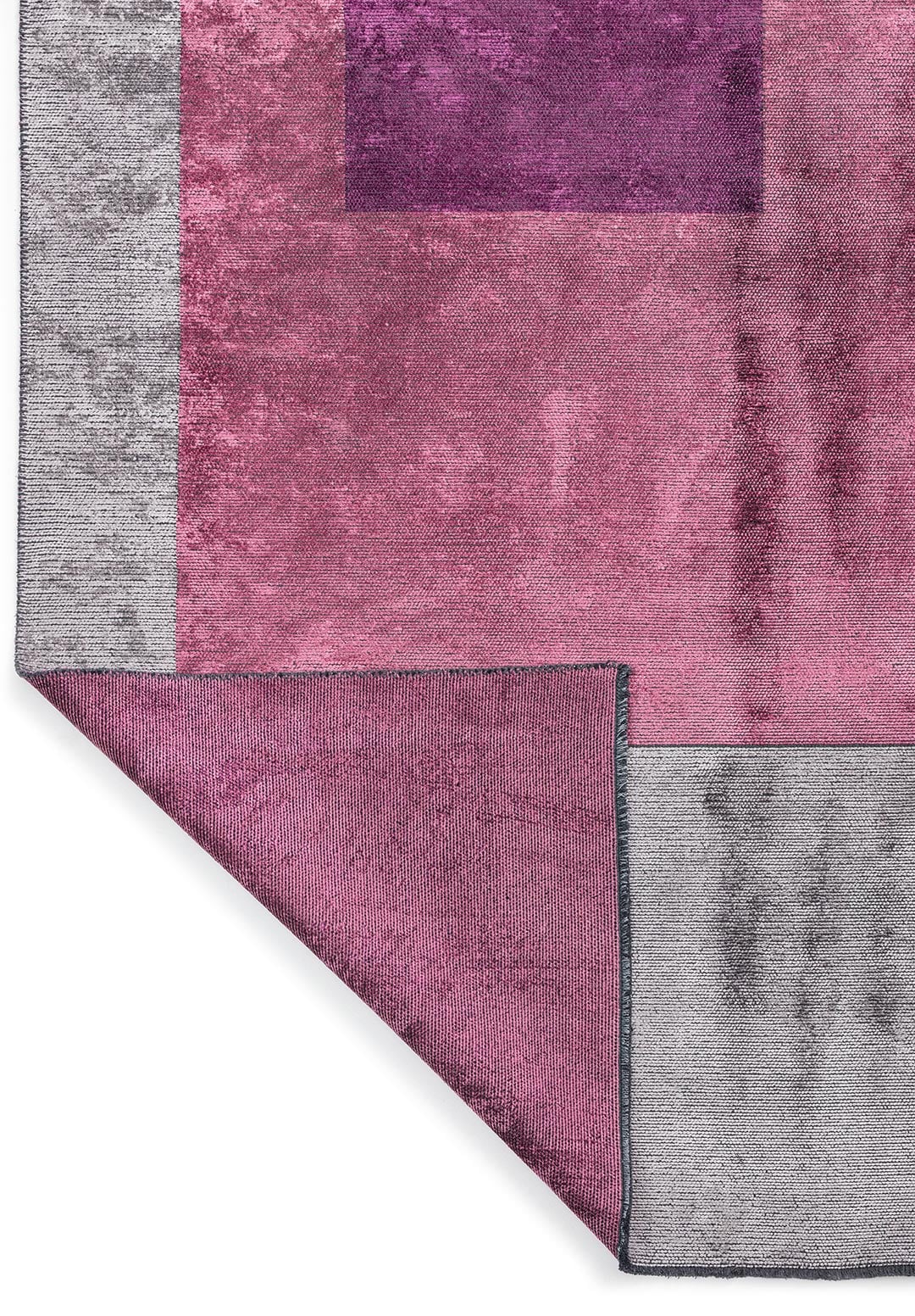 LYON PURPLE - PINK - LIGHT GREY RUG - 3