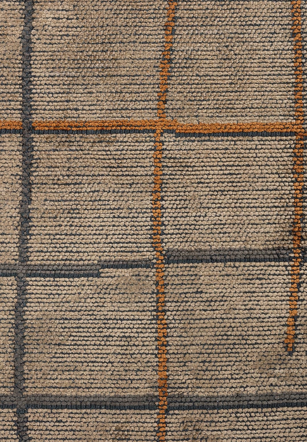 BROOKLYN TERRA - DARK BEIGE - ANTHRACITE RUG - 5