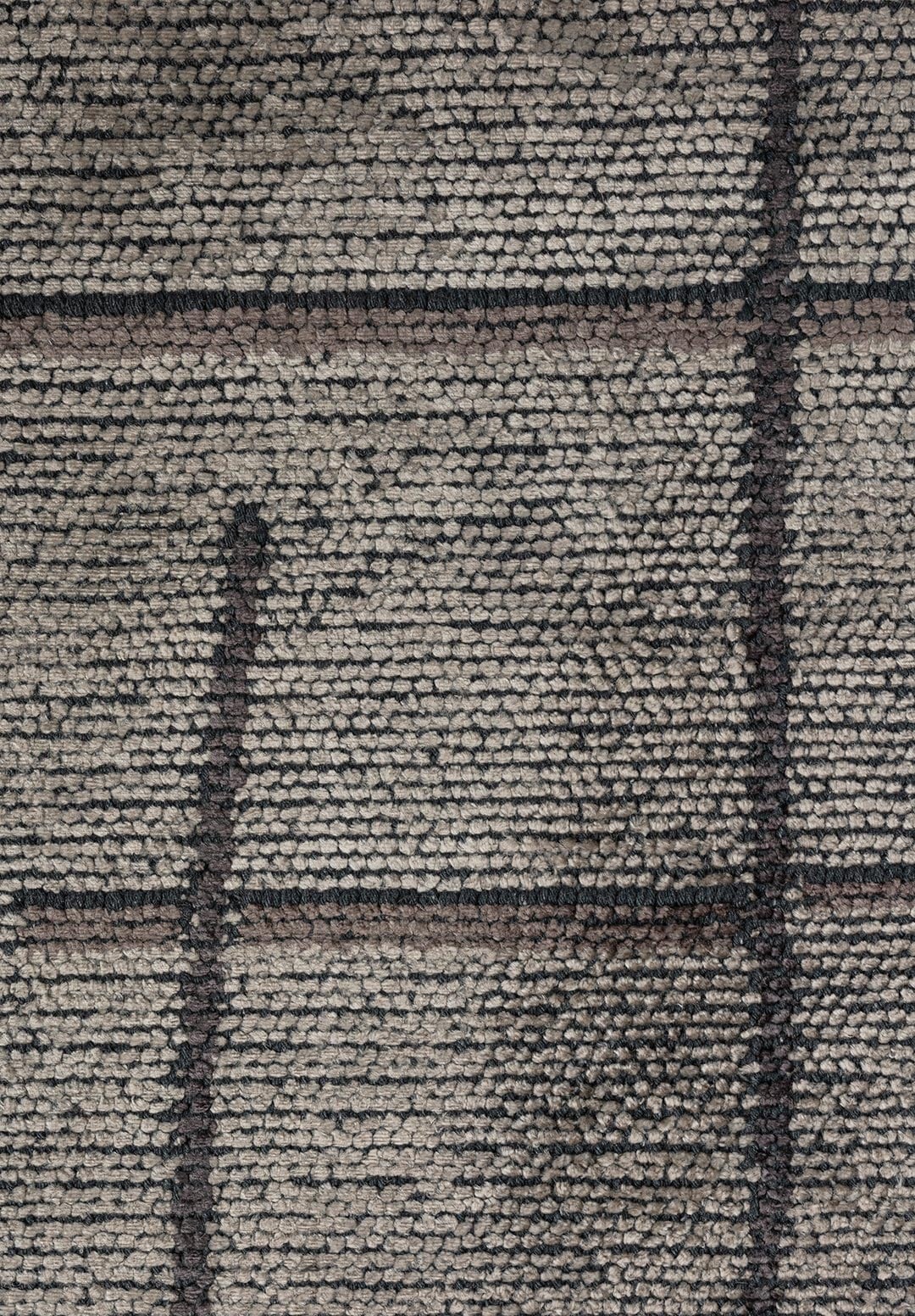 BROOKLYN CHARCOAL - CREAM - DARK GREY RUG - 5