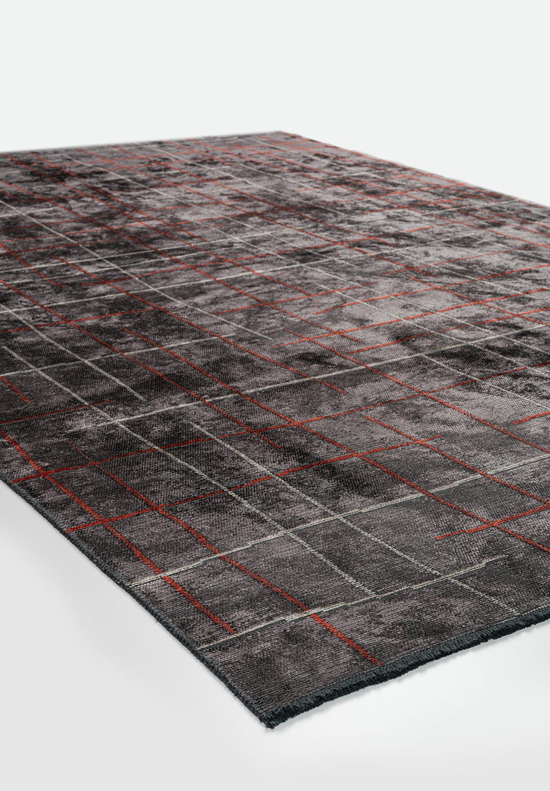 BROOKLYN BEIGE - CHARCOAL - DARK TERRA RUG - 4