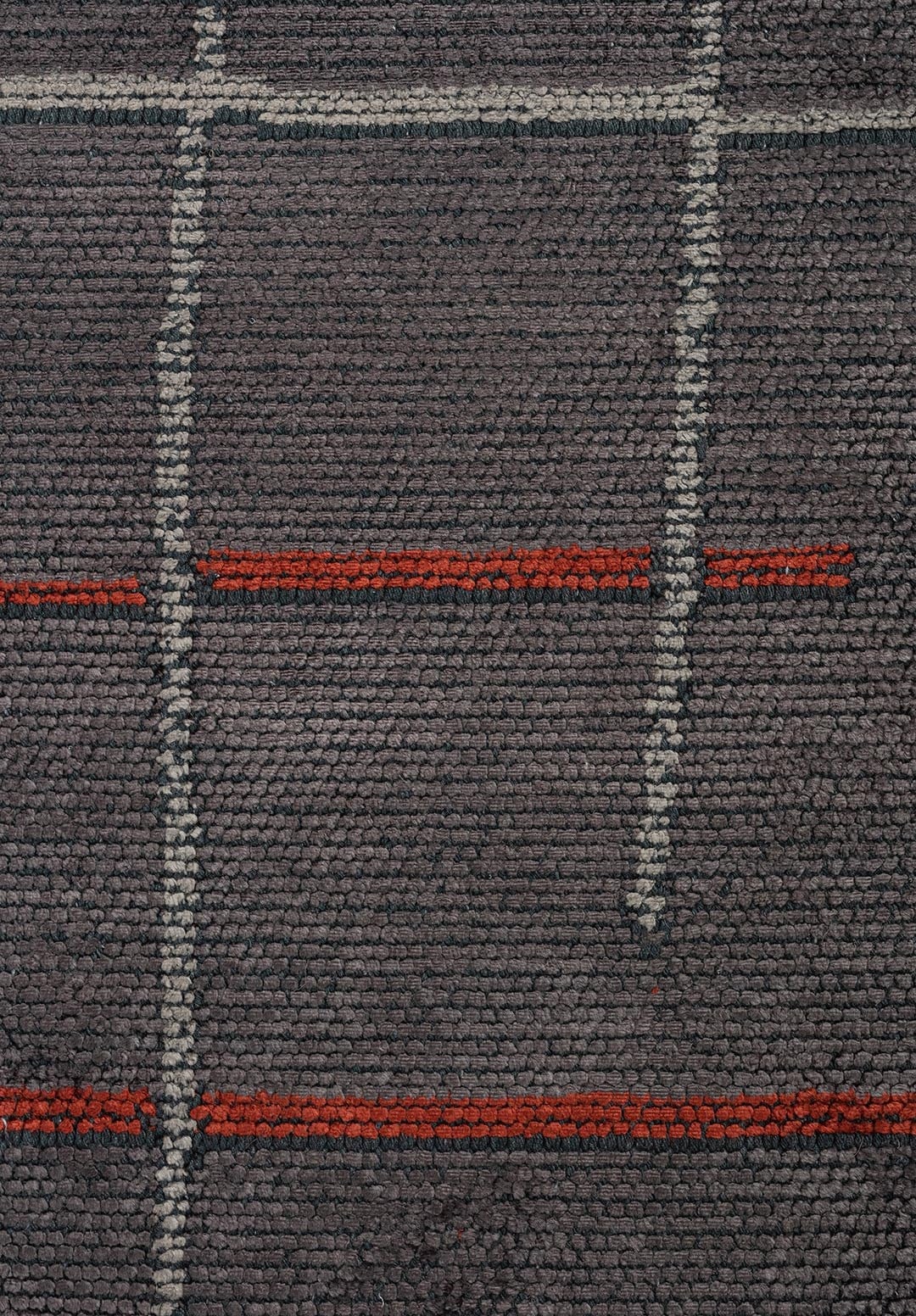 BROOKLYN BEIGE - CHARCOAL - DARK TERRA RUG - 5