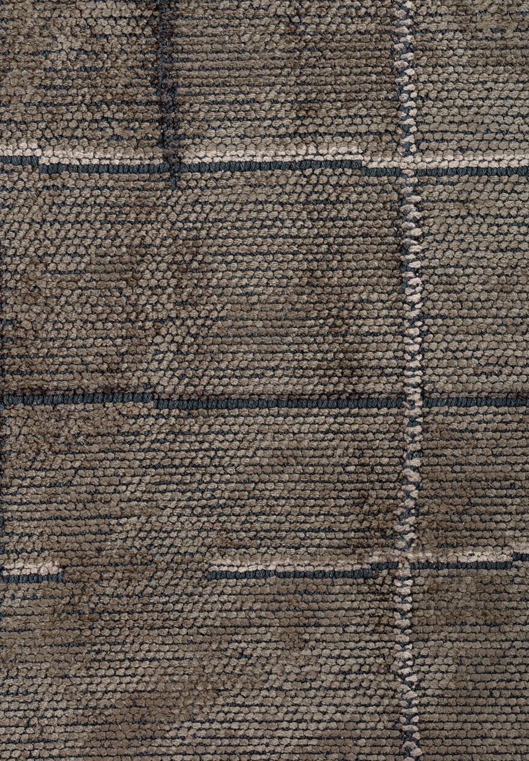 BROOKLYN ANTHRACITE - KHAKI - BEIGE RUG - 5