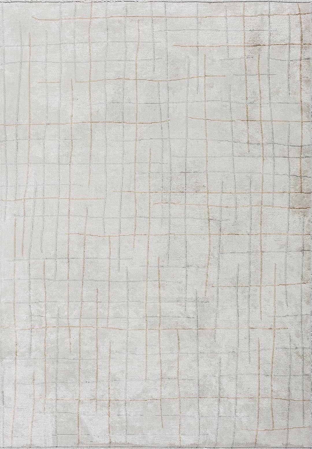 BROOKLYN BEIGE - ECRU - LIGHT GREY RUG - 1