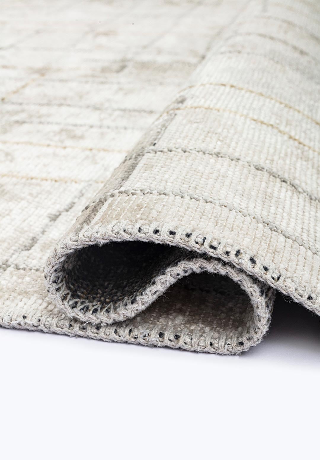 BROOKLYN BEIGE - ECRU - LIGHT GREY RUG - 2