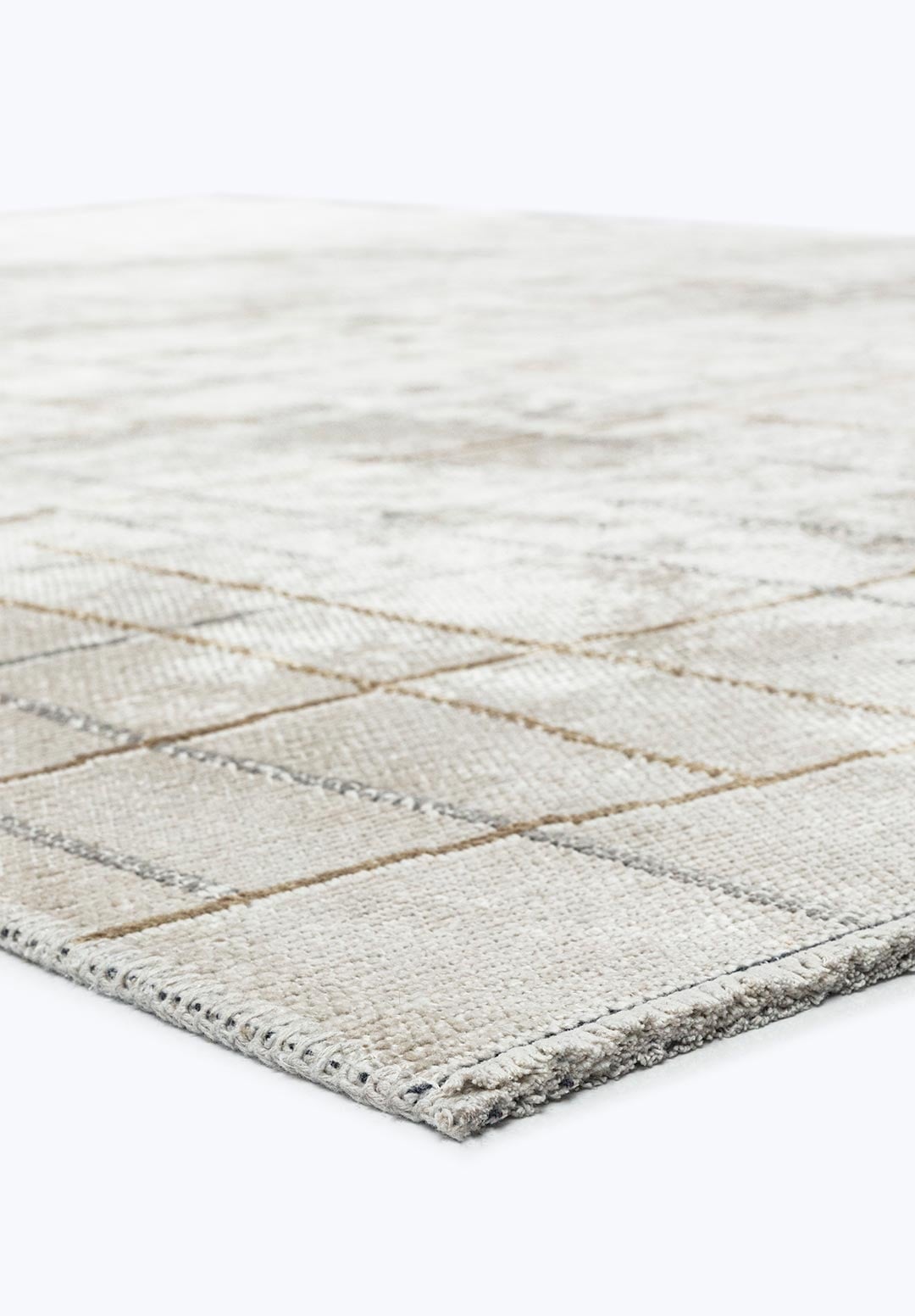 BROOKLYN BEIGE - ECRU - LIGHT GREY RUG - 4