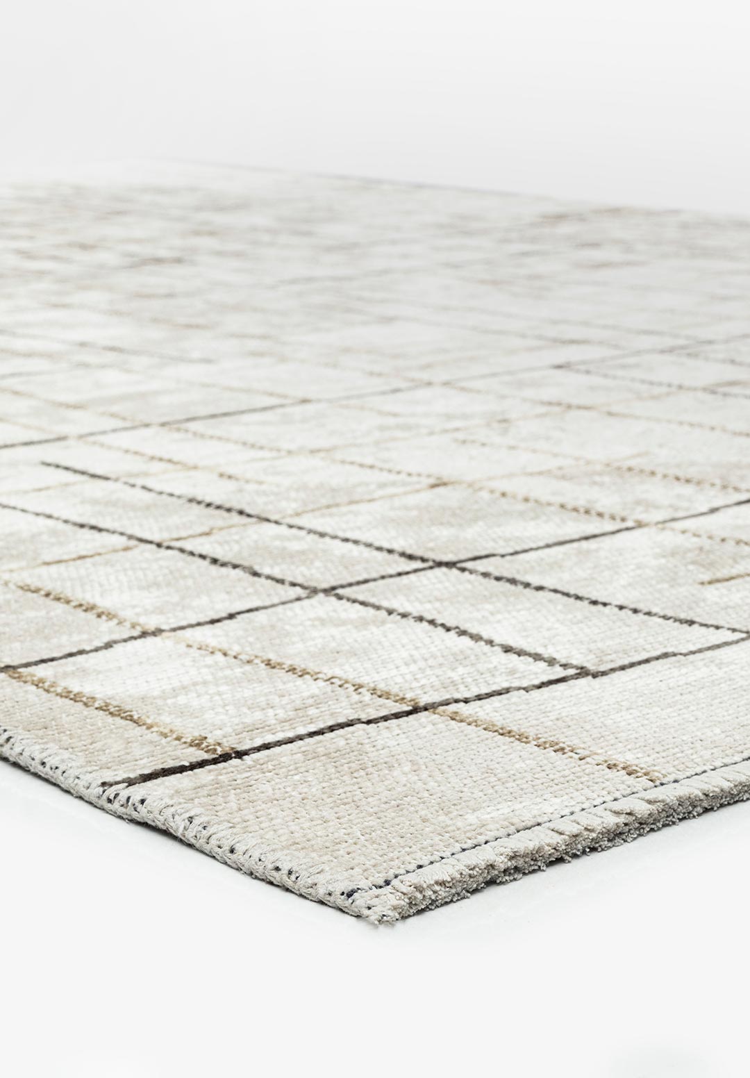 BROOKLYN ANTHRACITE - ECRU - BEIGE RUG - 4