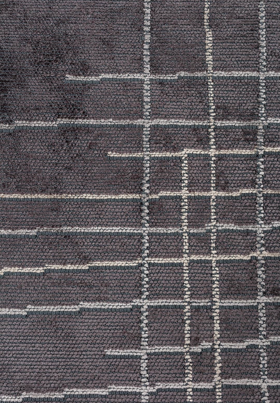 MANHATTAN CHARCOAL - BEIGE - GREY RUG - 5