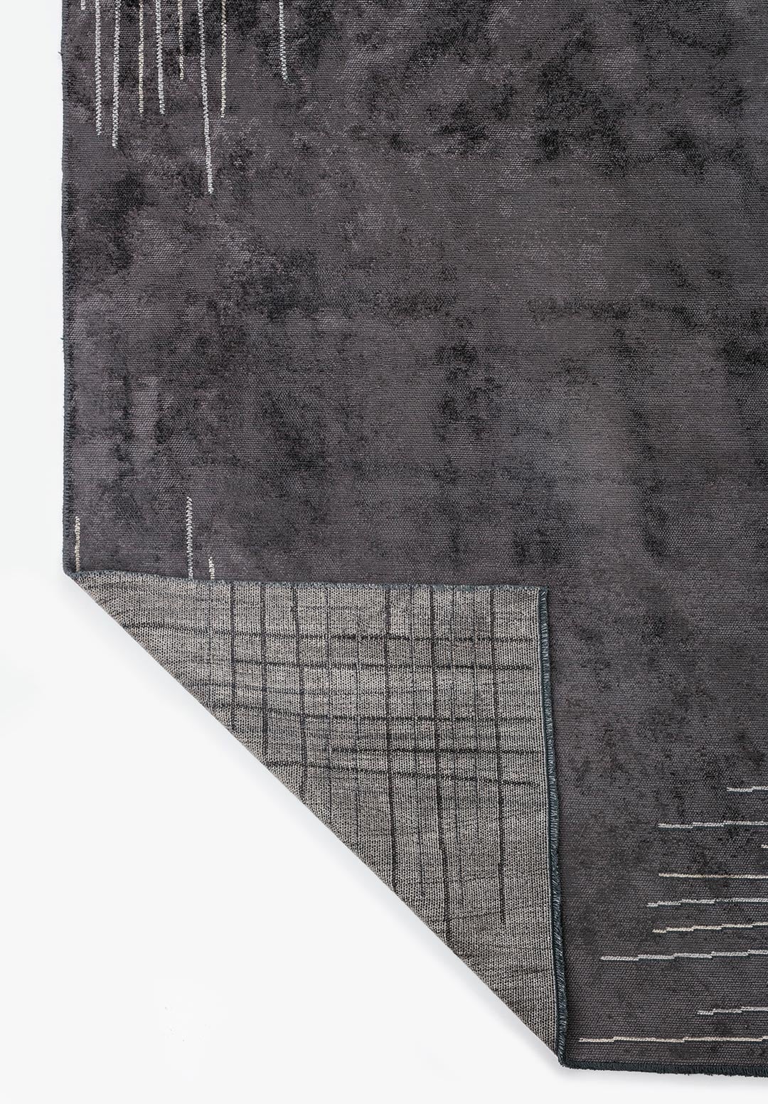 MANHATTAN CHARCOAL - BEIGE - GREY RUG - 3