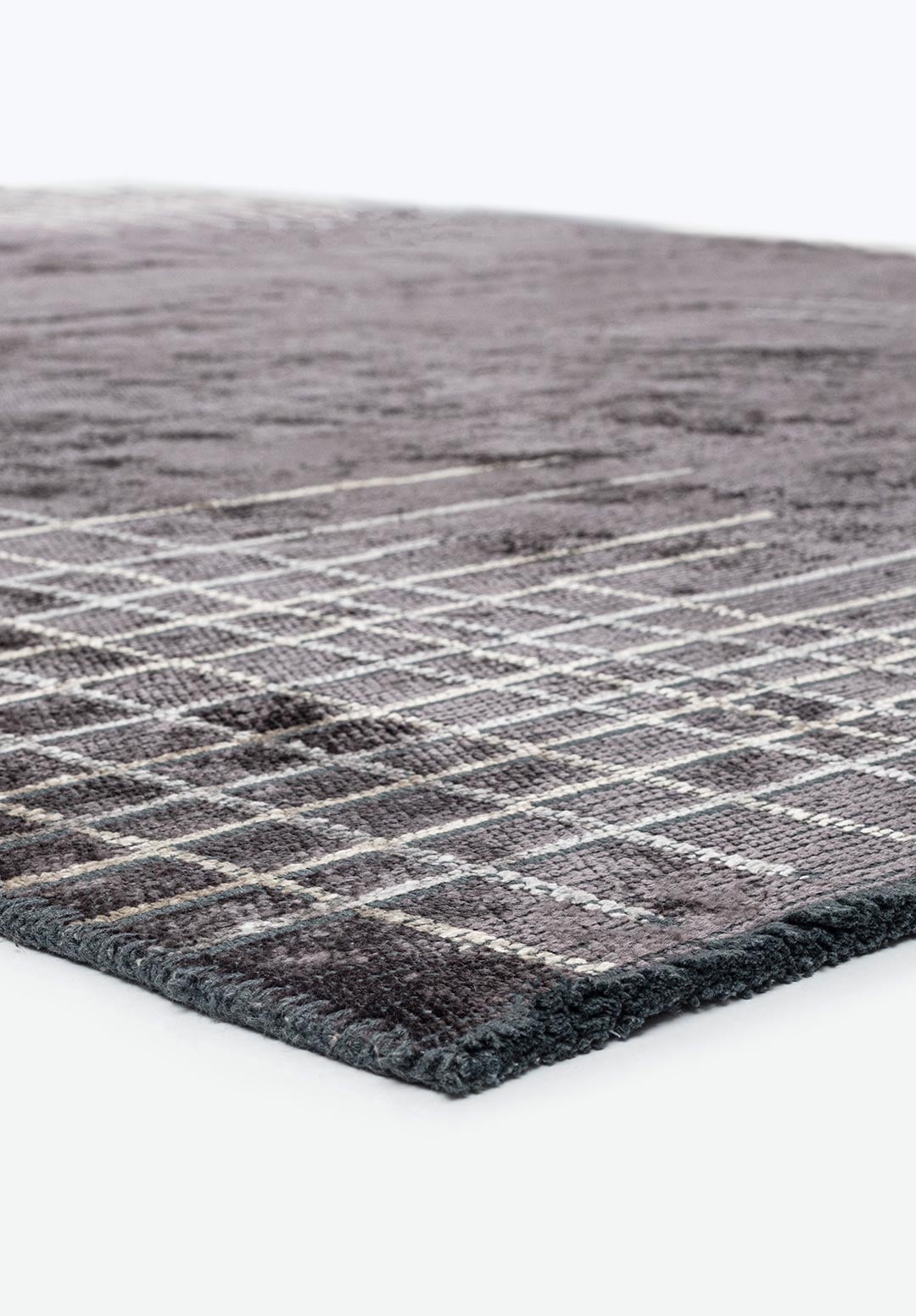 MANHATTAN CHARCOAL - BEIGE - GREY RUG - 4