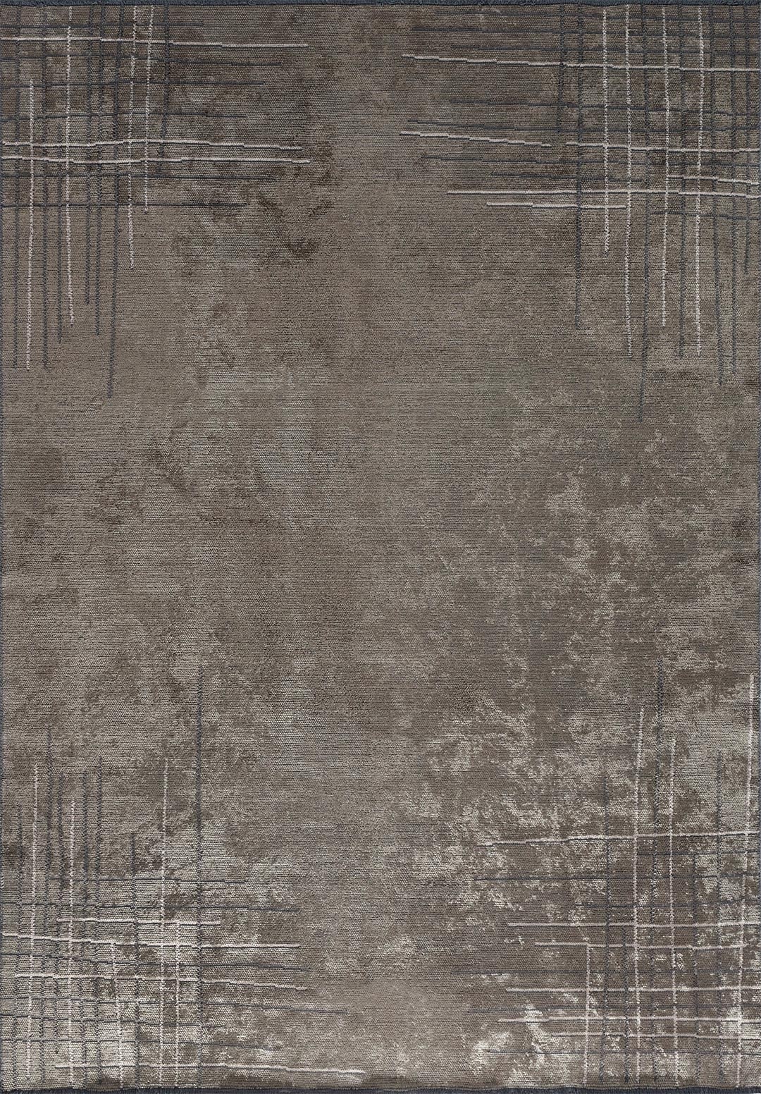 MANHATTAN KHAKI - BEIGE - ANTHRACITE RUG