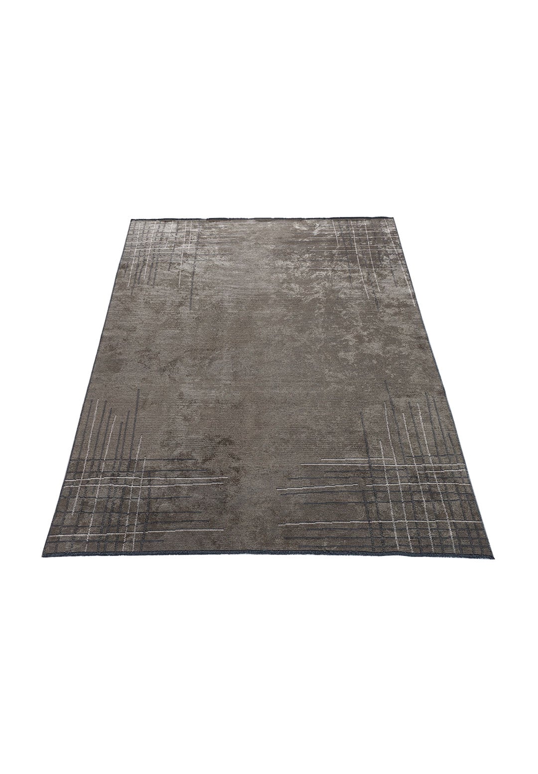 MANHATTAN KHAKI - BEIGE - ANTHRACITE RUG - 6