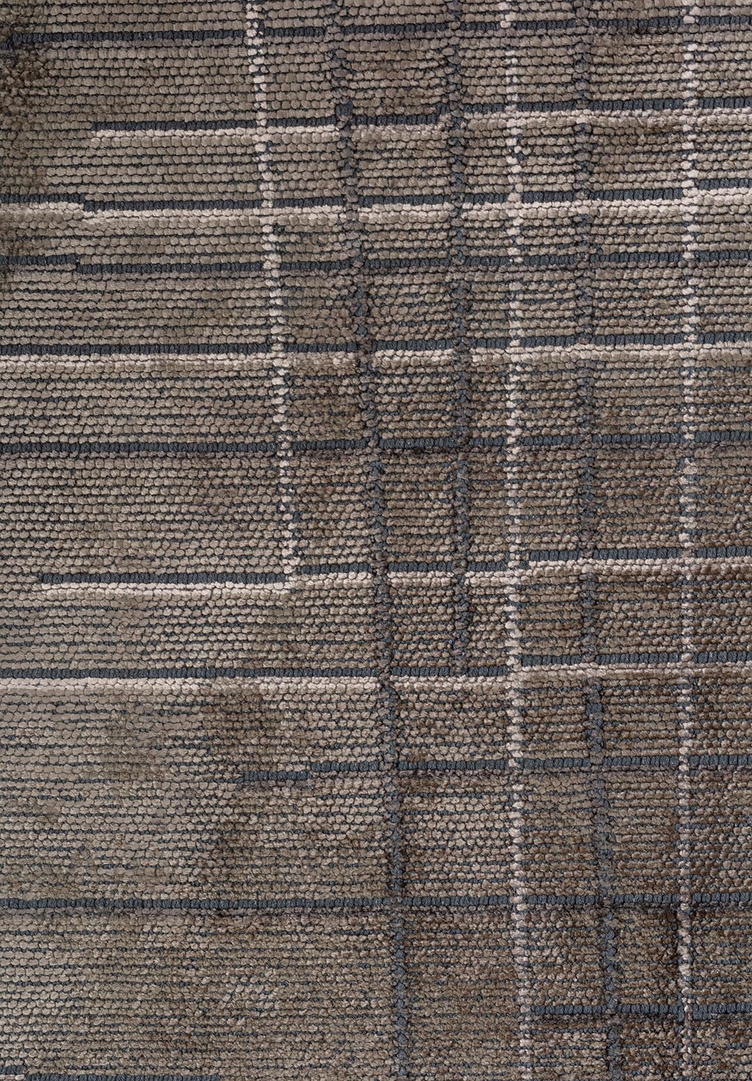 MANHATTAN KHAKI - BEIGE - ANTHRACITE RUG - 5