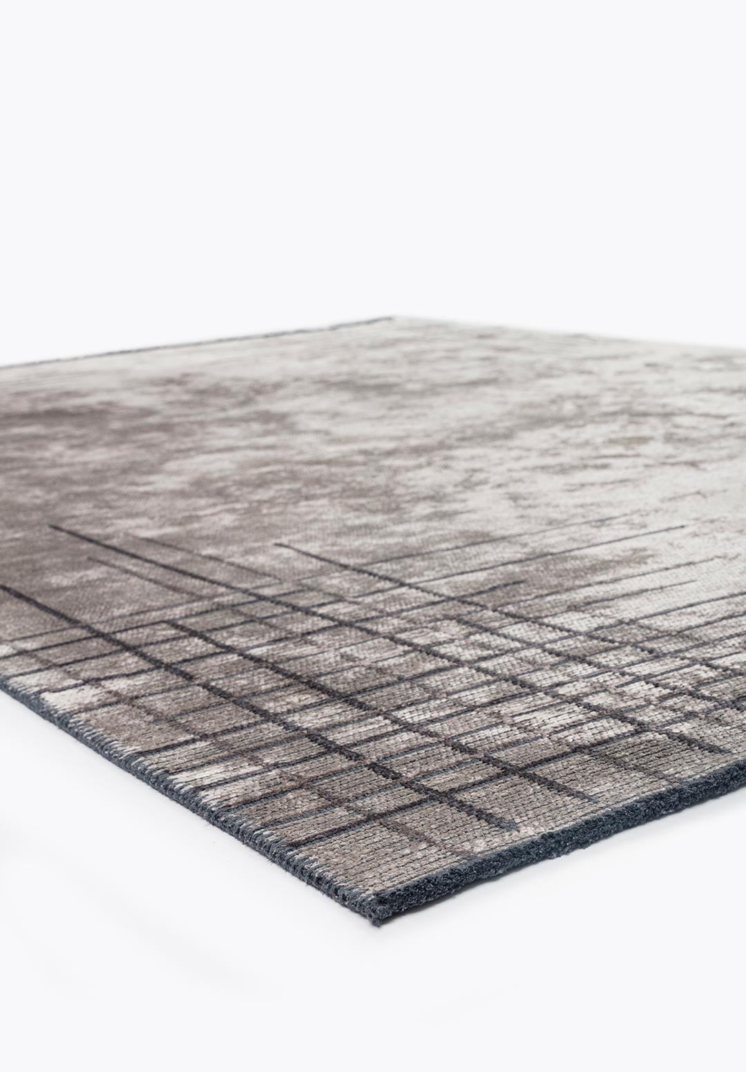 MANHATTAN CREAM - DARK GREY - CHARCOAL RUG - 4