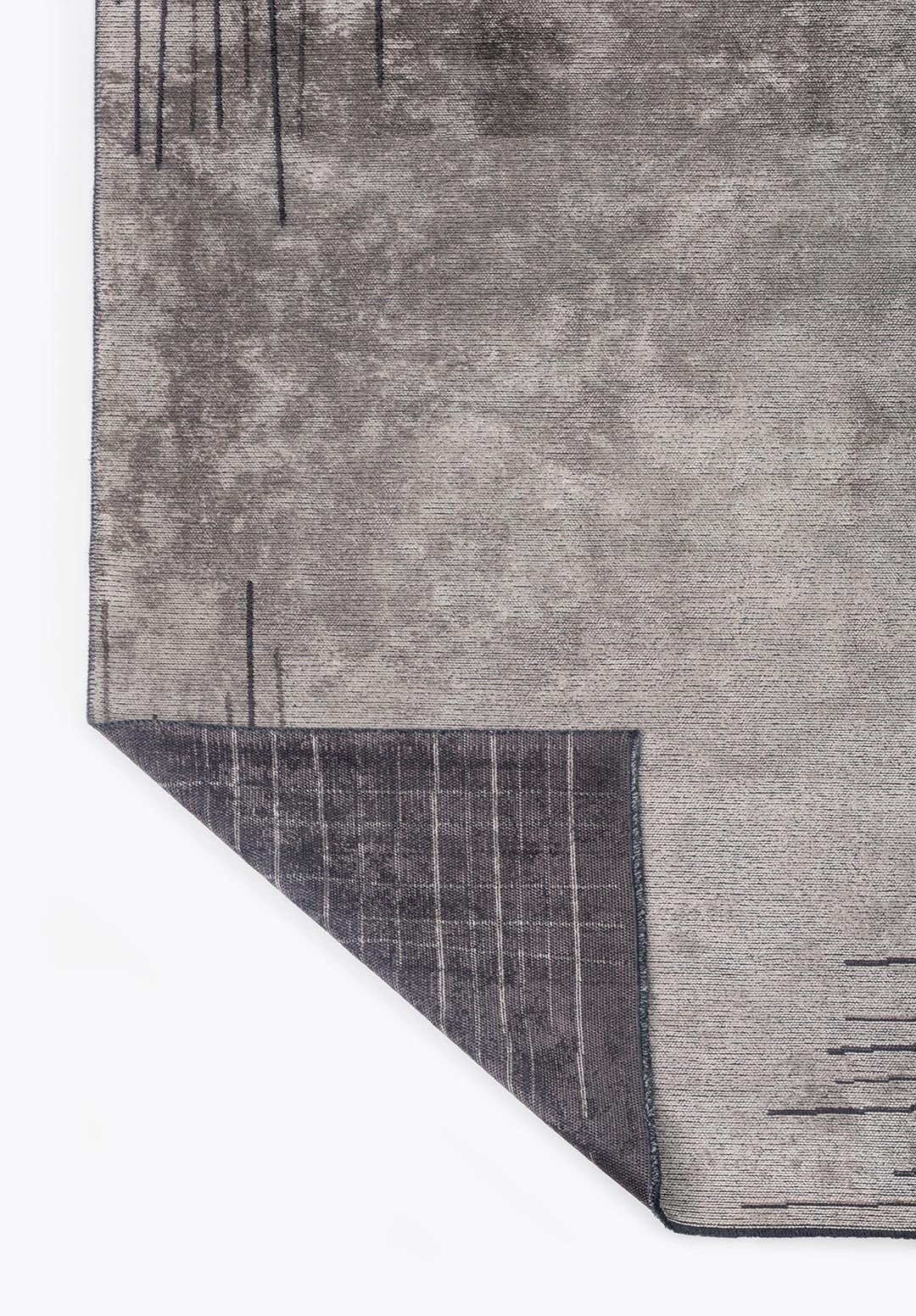 MANHATTAN CREAM - DARK GREY - CHARCOAL RUG - 3