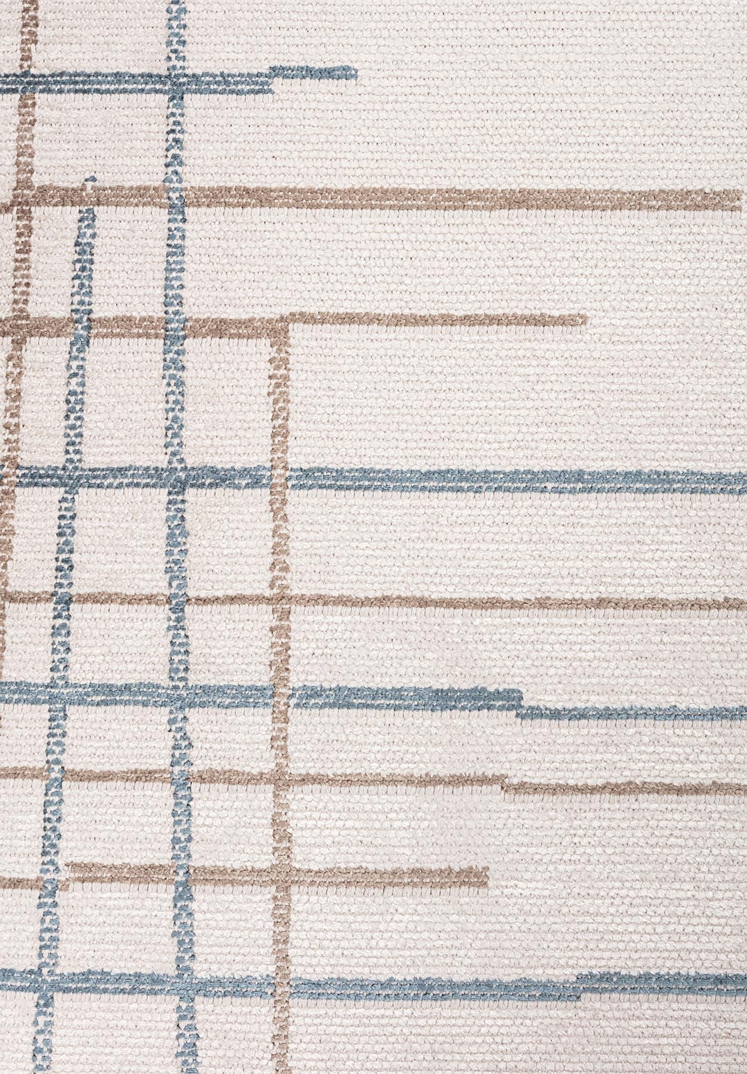 MANHATTAN ECRU - NOUGAT - BLUE RUG - 5