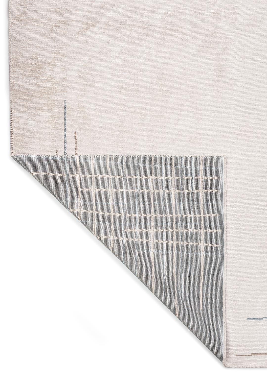 MANHATTAN ECRU - NOUGAT - BLUE RUG - 3