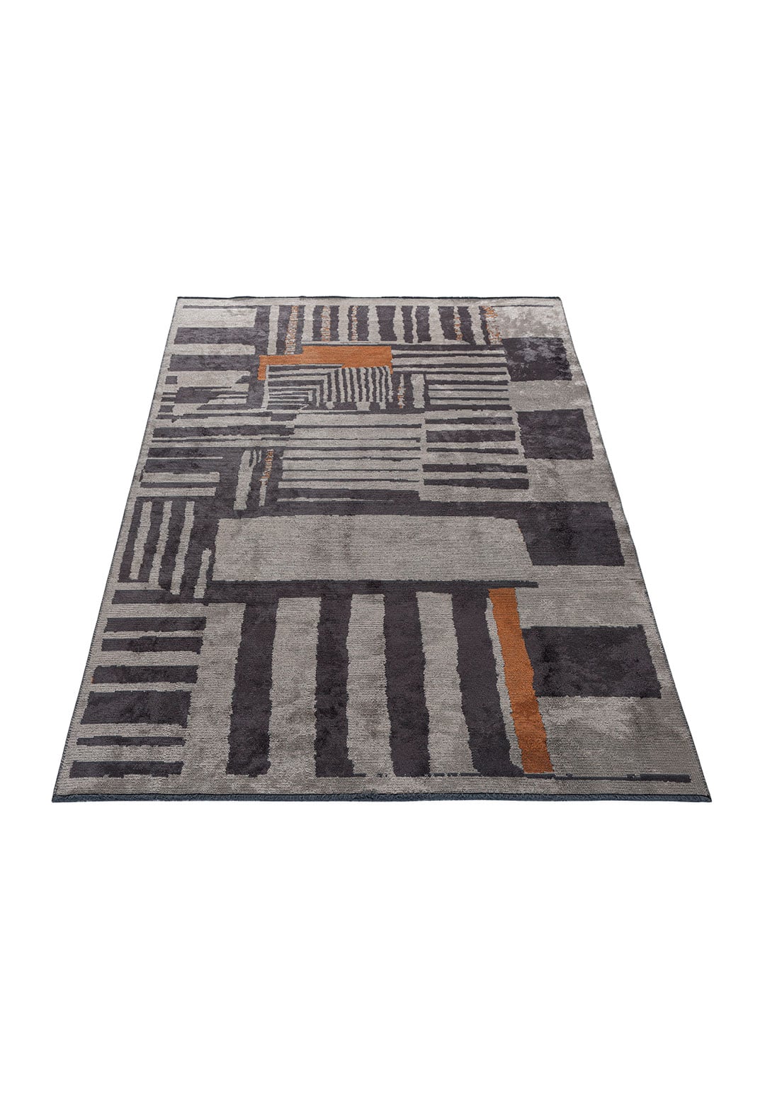 OXFORD CHARCOAL - TERRA - GREY RUG - 6