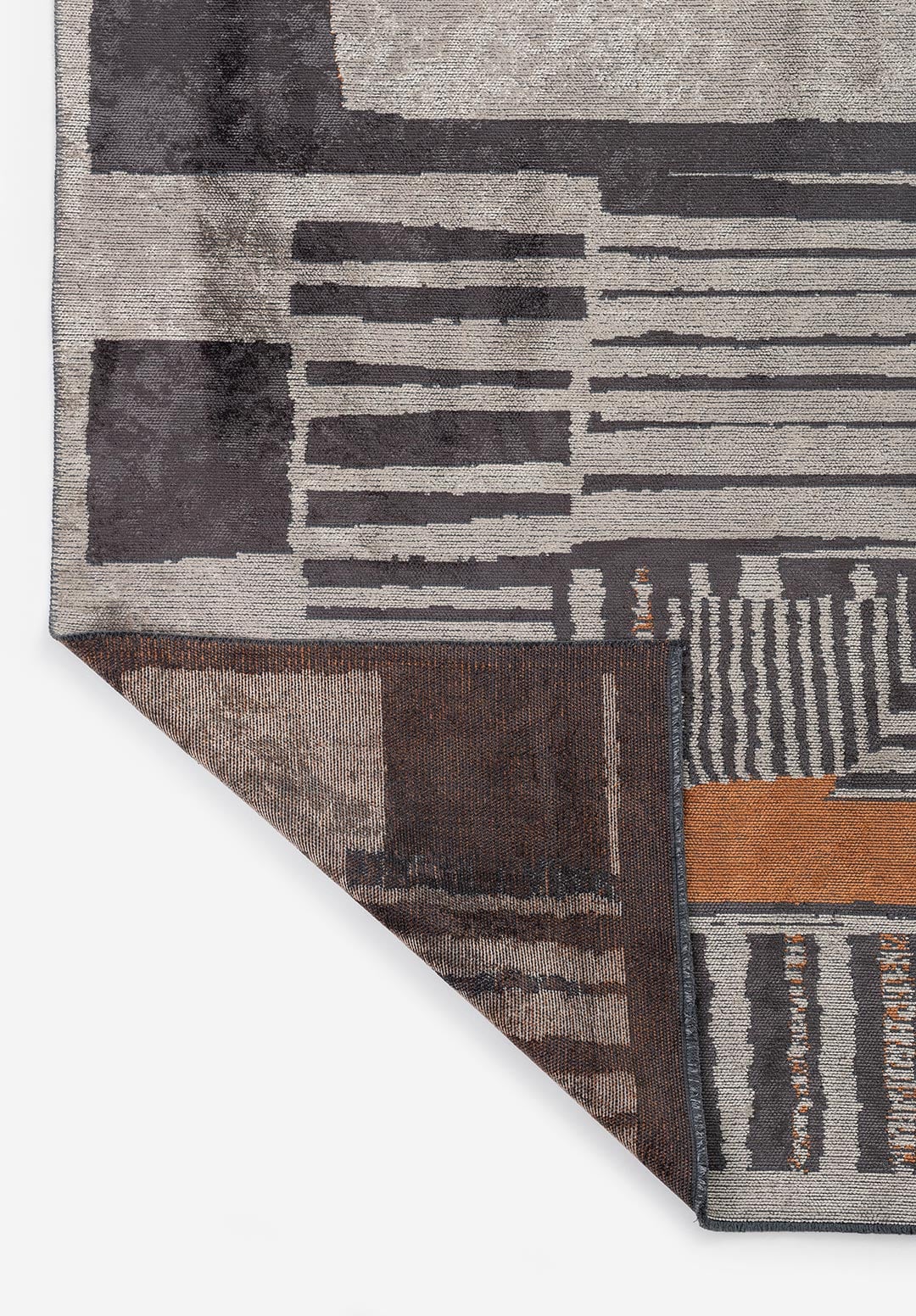 OXFORD CHARCOAL - TERRA - GREY RUG - 3