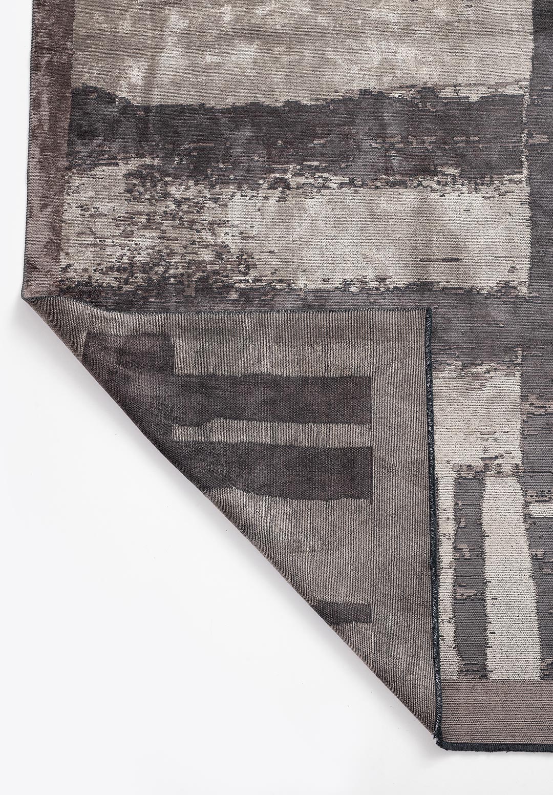 CAMBRIDGE CHARCOAL - DARK GREY - CREAM RUG - 3