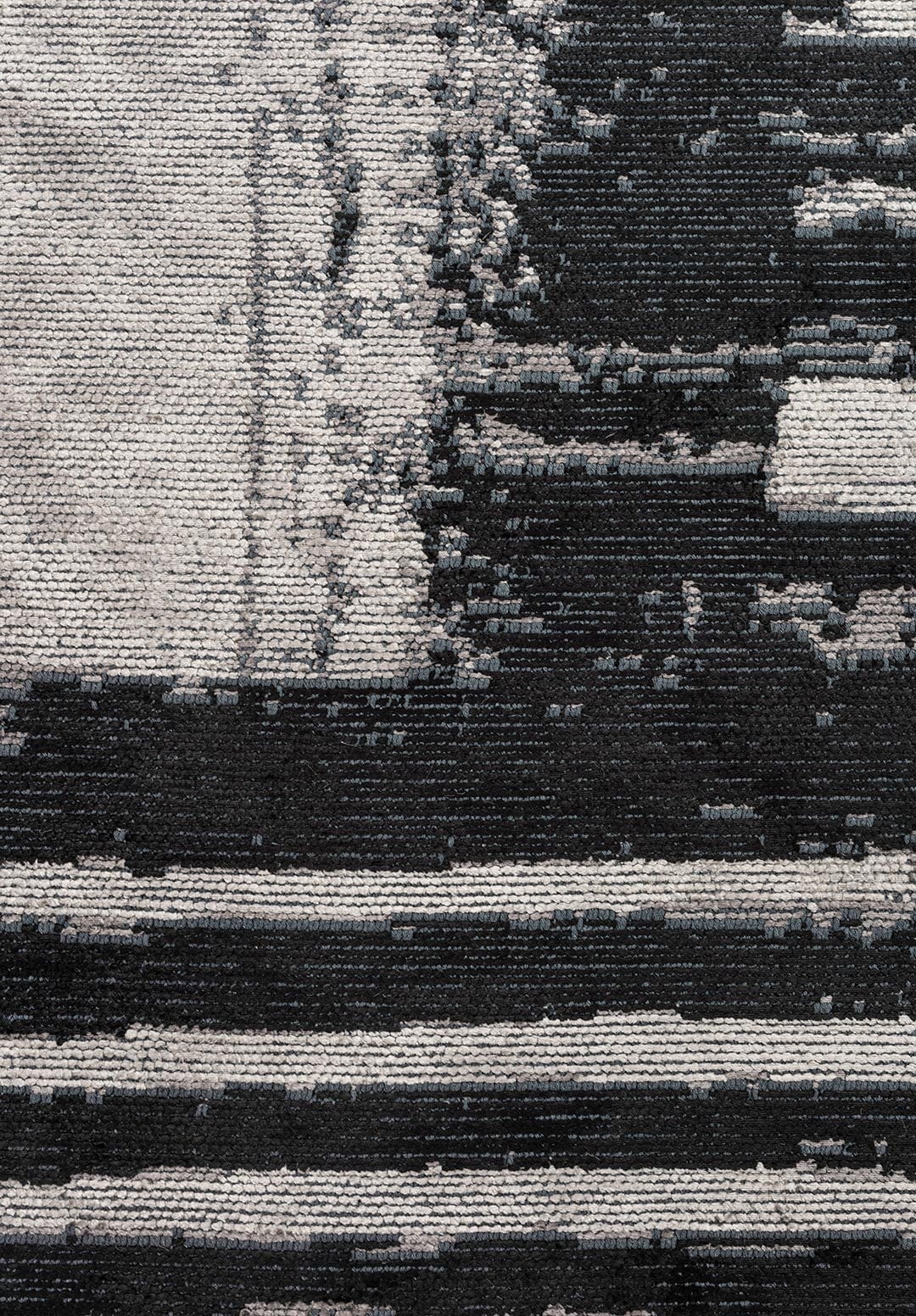 CAMBRIDGE BLACK - DARK GREY - CREAM RUG - 5