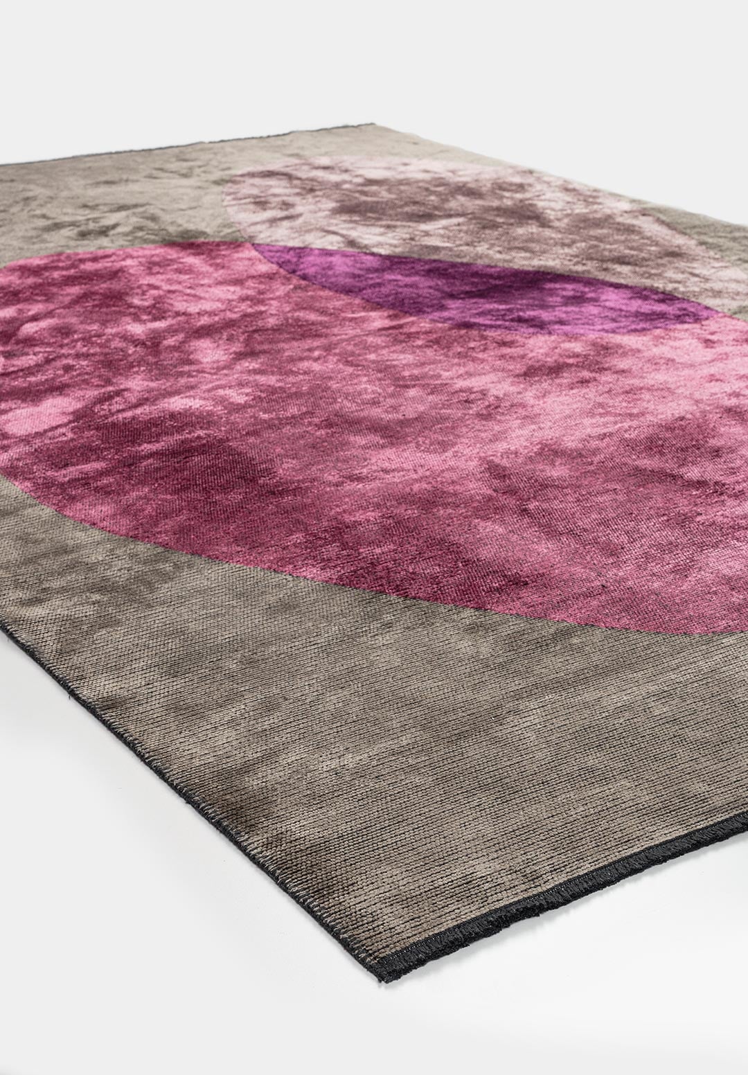 MARSEILLE PURPLE - PINK - DAMSON - GREY RUG - 4