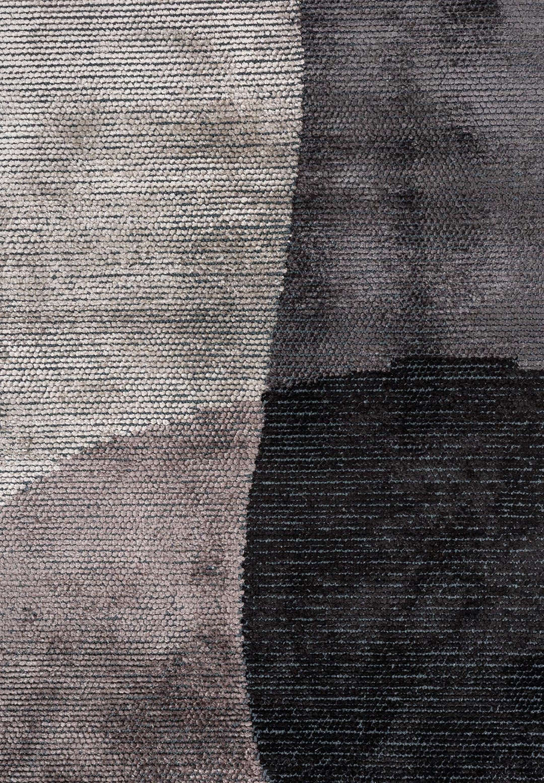 MARSEILLE BLACK - CHARCOAL - DARK GREY - CREAM RUG - 5