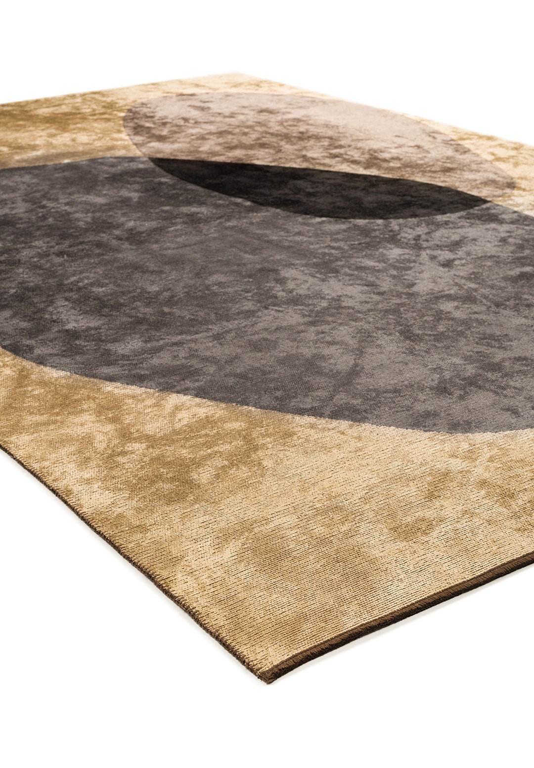 MARSEILLE BLACK - CHARCOAL - DARK GREY - CREAM RUG - 4