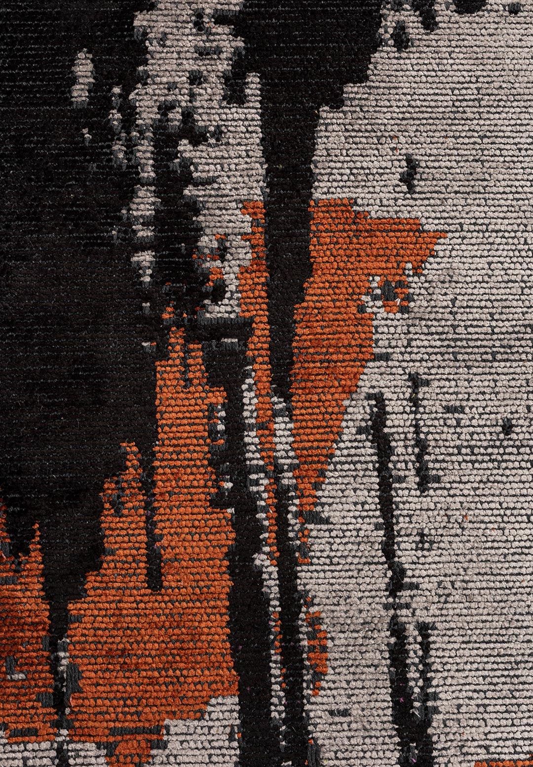 PO BLACK - PURPLE - RED - RUST - YELLOW - LIGHT GREY RUG - 5