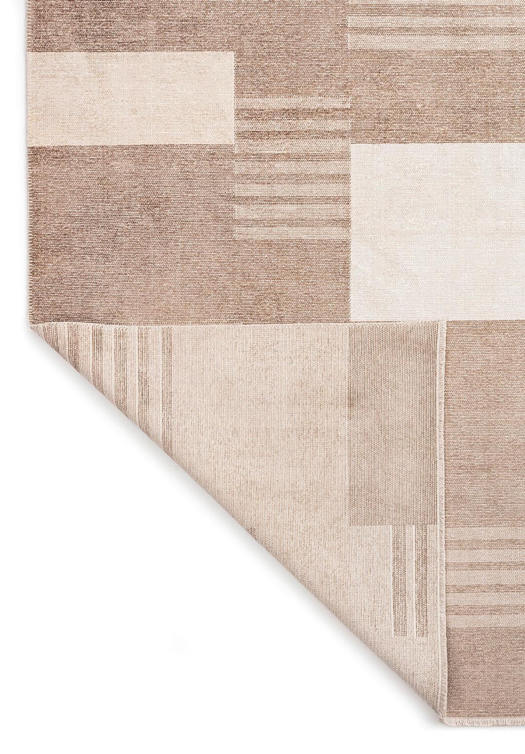 PANEL ECRU - LIGHT CREAM - STONE - NOUGAT RUG - 3