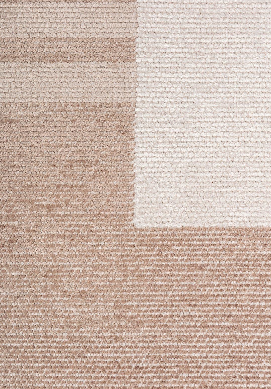 PANEL ECRU - LIGHT CREAM - STONE - NOUGAT RUG - 5